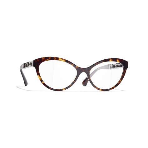 chanel eyeglasses 3328|Cat Eye Eyeglasses Acetate & Calfskin Black & Gold .